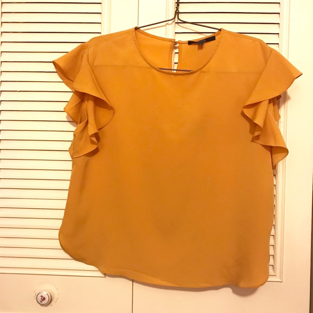 Bold Yellow Blouse